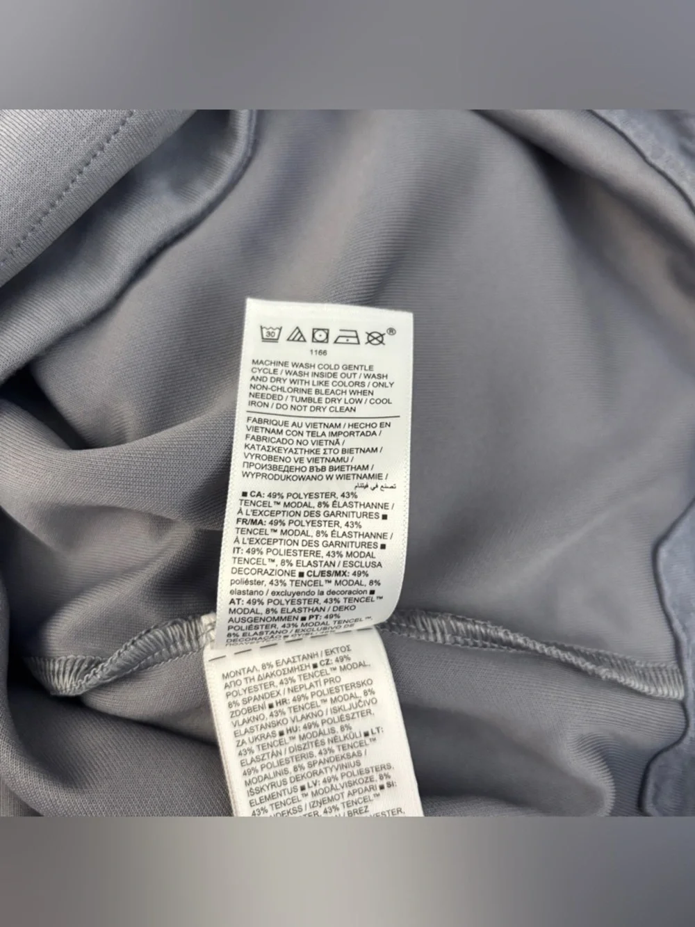 Athleta Coaster Luxe Recover Sweatshirt Slate - Picture 5 of 9